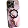 HEM HEM Artistic Black-Rose Hoesje geschikt voor iPhone 16 - Hoesje Magsafe Compatibel  - Shockproof Backcover