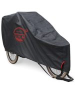 Bakfietshoes Waterdicht – Geschikt voor Grote Bakfiets – UV-bestendig & Ademend – Met Slotgaten – Inclusief Opbergzak – Zwarte Fietshoes