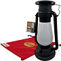 HEM HEM Solar Stormlantaarn – Oplaadbare Kampeerlamp / Tentlamp – Buitenlamp op Zonne-energie met Sensor – Warm Wit Licht – Automatisch Aanschakelend bij Donker – Inclusief Batterij & Opbergzak – Weerbestendig en Energiezuinig – Camping Lamp / Tuinlamp
