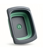 Afwasteil met Stop en Handgrepen – Opvouwbaar – Revalidatievriendelijk – 8 Liter – Licht & Compact