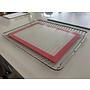 HEM HEM Siliconen Bakmat 40x30 - Herbruikbaar - Antiaanbaklaag – Vaatwasserbestendig – Hittebestendig tot 200°C – Ovenmat – Bakvel – Bakaccessoire - Groene rand