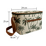 CUHOC CUHOC Koeltas 4L – Compacte Lunchtas met schouderband voor School, Werk of Strand – Isolerende Koelbag – Kleine Koeltas  - Palmboom