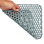 HEM HEM Afdruipmat Keuken 29,5x26 cm – Antislip Siliconen Afdruipmatje – Licht Blauw – Afdruiprek Gootsteen – Afwasmat Camping – Waterdoorlatend & Makkelijk Schoon te Maken