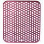 HEM HEM Afdruipmat Keuken 29,5x26 cm – Antislip Siliconen Afdruipmatje – Roze– Afdruiprek Gootsteen – Afwasmat Camping – Waterdoorlatend & Makkelijk Schoon te Maken
