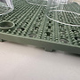 HEM HEM Afdruipmat Keuken 29,5x26 cm – Antislip Siliconen Afdruipmatje – Groen– Afdruiprek Gootsteen – Afwasmat Camping – Waterdoorlatend & Makkelijk Schoon te Maken