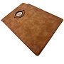HEM HEM Silky Brown iPad hoes geschikt voor iPad Air 13‑inch 2025 - Draaibare Autowake Cover - iPad Air M3 13-inch hoes - iPad 2025 Hoes - 13 inch hoes