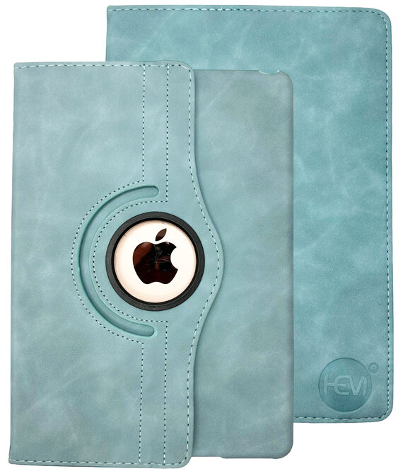 HEM HEM Silky Light Blue iPad hoes geschikt voor iPad Air 13‑inch 2025 - Draaibare Autowake Cover - iPad Air M3 13-inch hoes - iPad 2025 Hoes - 13 inch hoes