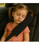 HEM 4x Autogordel Beschermhoes – Comfortabel Zwart Schouderpad – Universeel – Anti-Schuren & Anti-Irritatie – Gordelkussen - Riemhoes