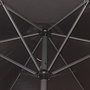 CUHOC CUHOC Parasol 300 cm Zwart - Inclusief Witte Verrijdbare Vulbare Parasolvoet 40-60 kg + Redlabel Parasolhoes CUHOC CUHOC Parasol 300 cm Zwart - Inclusief Witte Verrijdbare Vulbare Parasolvoet 40-60 kg + Redlabel Parasolhoes