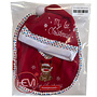 HEM HEM - Baby Set – Slabbetje + Kerstmuts – “My 1st Christmas” – Rendier met Candy Cane – Rood/Wit