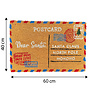 HEM HEM Kokos Deurmat 40x60 cm – Kerst-design “Postcard Dear Santa” – Anti-slip – Voor binnen/buiten HEM HEM Kokos Deurmat 40x60 cm – Kerst-design “Postcard Dear Santa” – Anti-slip – Voor binnen/buiten