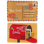 HEM HEM Kokos Deurmat 40x60 cm – Kerst-design “Postcard Dear Santa” – Anti-slip – Voor binnen/buiten HEM HEM Kokos Deurmat 40x60 cm – Kerst-design “Postcard Dear Santa” – Anti-slip – Voor binnen/buiten