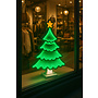 HEM HEM LED Kerstboom 45 cm – 3D Spiegeleffect – Met Ster – Dubbelzijdig – Inclusief Opbergzak - Infinity Kerstboom