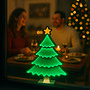 HEM HEM LED Kerstboom 45 cm – 3D Spiegeleffect – Met Ster – Dubbelzijdig – Inclusief Opbergzak - Infinity Kerstboom