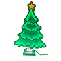 HEM HEM LED Kerstboom 45 cm – 3D Spiegeleffect – Met Ster – Dubbelzijdig – Inclusief Opbergzak - Infinity Kerstboom