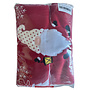 HEM HEM Kerstboomrok Ø90 cm – Rood/Wit – Met Gnoom-opdruk – Fleece Boomkleed – Christmas Tree Skirt