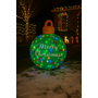 HEM HEM Opblaasbare Kerstbal – 122 cm Hoog – Met LED Verlichting en Blower – Inclusief Opbergzak, Grondpennen en Scheerlijnen