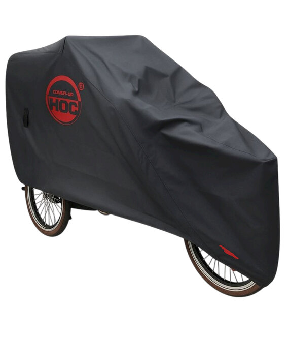 CUHOC CUHOC Red Label Bakfietshoes – Waterafstotend 210D Oxford – Voor Grote Bakfiets met Huif – Geschikt voor Urban Arrow Family, Vogue en Dolly – tot 250 cm – Beschermhoes tegen Regen, Stof en UV