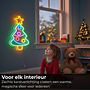 HEM HEM LED Neon Kerstboom – Kerstverlichting Wandlamp – Groen/Roze/Blauw/Oranje/Geel – Binnen – Neon Kerstverlichting – Inclusief Opbergzak