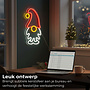 HEM HEM LED Neon Gnoom – Kerstverlichting Wandlamp – Geel/Rood/Wit – Binnen – Neon Kerstverlichting – Inclusief Opbergzak