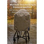 CUHOC COVER UP HOC Diamond bbq hoes voor Moos Kamado Grill - Waterdicht met Stormbanden en Trekkoord