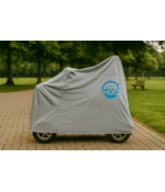 COVER UP HOC Topkwaliteit Scootmobiel Hoes - L - Waterdicht - 220x95x110cm - Diamond label Scootmobielhoes