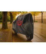 Brommerhoes - Bromfietshoes - Snorfietshoes - Zwarte Waterdichte Brommerhoes - 200x70x110- XL