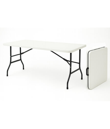 HEM HEM Vouwtafel Inklapbaar 180x70 Wit