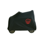 CUHOC CUHOC - waterdichte Scootmobiel Hoes Zwart - 170x61x117 - Red label met Trekkoord - Makkelijke Scootmobielhoes UNIVERSEEL - afdekhoes scootmobiel, regenhoes scootmobiel