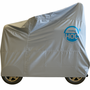 CUHOC CUHOC - Topkwaliteit Waterdichte hoes Scootmobiel Hoes - Zilvergrijs - 170x61x117 - Diamond label met trekkoord - Makkelijke Scootmobielhoes UNIVERSEEL