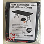 HEM HEM Elastische Buffettafel Hoes 180x70  Zwart – Tafelhoes voor Klaptafel – Buffettafelhoes Stretch – Hoes voor Tuin- en Campingtafel – Strakke Klaptafelhoes Wasbaar