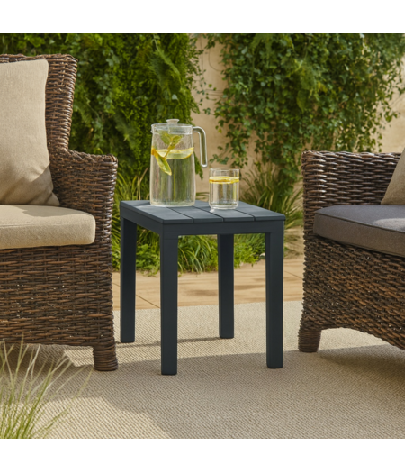 HEM HEM Kunststof Tuintafeltje 60x39x45 cm