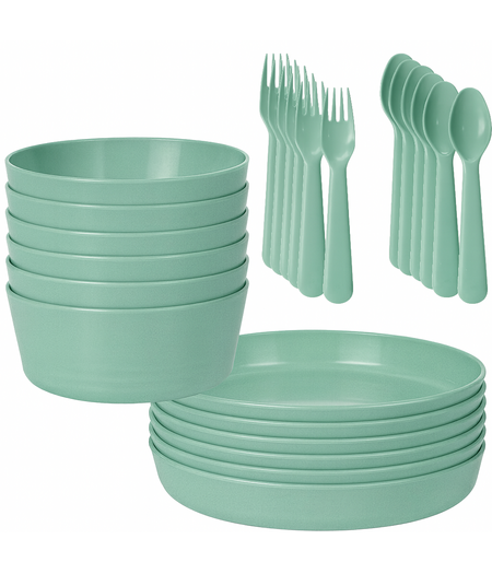 HEM HEM Serviesset – Groen