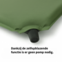 HEM HEM Slaapmat Zelfopblazend 183x51 cm - Donkergroen Polyester - Camping Luchtbed 1 Persoon