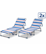 HEM 2x Strandligbed Blauw