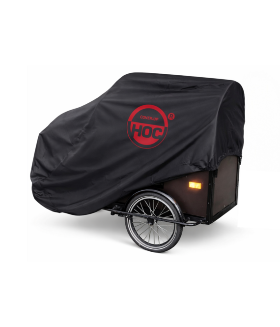 CUHOC CUHOC Bakfietshoes Redlabel – Waterafstotend 210D Oxford – Geschikt voor Bakfiets met Huif – Hoes tot 230 cm – Beschermhoes tegen Regen, Stof en UV