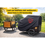 CUHOC CUHOC Bakfietshoes Redlabel – Waterafstotend 210D Oxford – Geschikt voor Bakfiets met Huif – Hoes tot 230 cm – Beschermhoes tegen Regen, Stof en UV