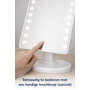 HEM HEM Make-up Spiegel Met LED Licht – Verlichte Cosmeticaspiegel – Touch Bediening – USB Of Batterij – Wit