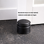 HEM HEM Deurstopper Zwart 4-pack – 4× 1 kg – RVS Mat Zwart – Zware Antislip Deurstoppers – Ø 9 cm – 7,5 cm Hoog