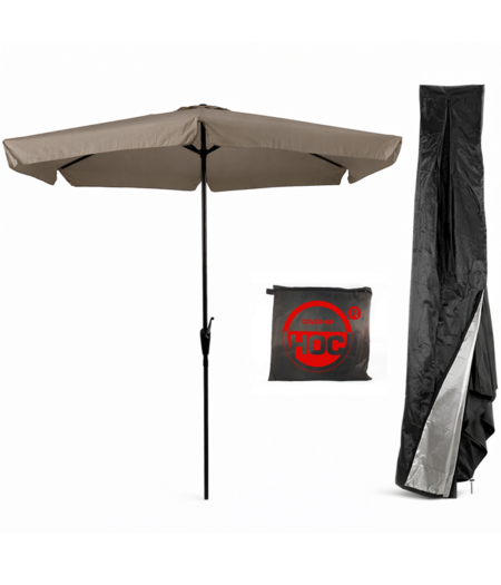 CUHOC CUHOC Taupe Parasol + Redlabel Parasolhoes