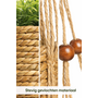 HEM HEM Kunstplant Hangplant Set 3x – Plantenhanger Jute Mand – Kleine Kunstplanten 12 cm – Groen – Onderhoudsvrij