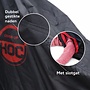 CUHOC CUHOC Bakfietshoes Cannondale Wonderwagen Neo – Waterafstotend 210D Redlabel – Fietshoes Bakfiets – Regenhoes – Elastische Zoom – Beschermhoes Buiten