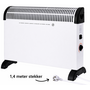 HEM HEM Campingkachel 750W, 1250W en 2000W - Convector Kachel - Elektrische Verwarming - Thermostaat - Vrijstaand