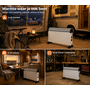 HEM HEM Campingkachel 750W, 1250W en 2000W - Convector Kachel - Elektrische Verwarming - Thermostaat - Vrijstaand