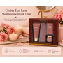 HEM HEM Luxe Handverzorgingsset - Handcrème Zeep Nagelriemcrème Nagelvijl - Wellness Verzorgingsset - Cherry Blossoms & Amber - Bordeaux rood