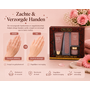HEM HEM Luxe Handverzorgingsset - Handcrème Zeep Nagelriemcrème Nagelvijl - Wellness Verzorgingsset - Cherry Blossoms & Amber - Bordeaux rood