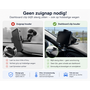 HEM HEM Telefoonhouder Voor Auto voor Telefoons tot 6 Inch – Universele Dashboardhouder – Antislip Smartphone Houder – Auto Telefoonhouder Dashboard – ABS – Zwart – 14x8x8 cm