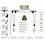 HEM HEM Fietslift plafond - Fiets ophangsysteem voor meerdere fietsen - Fietstakel garage en schuur - Plafondlift voor e-bike MTB racefiets - Max 45 kg