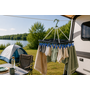 HEM HEM Washanger Blauw met 18 Knijpers – Opvouwbaar Droogrek – Ondergoedhanger – Sokhanger – Camping Wasrek – 24x31 cm