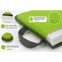 HEM HEM Kniekussen - Zitkussen 40x30 cm - Camping Zitmat met Memory Foam - Outdoor Zitkussen voor Stadion, Tuin, Festival & Picknick - Comfortabel Reiskussen met Handvat - Revalidatiekussen Groen
